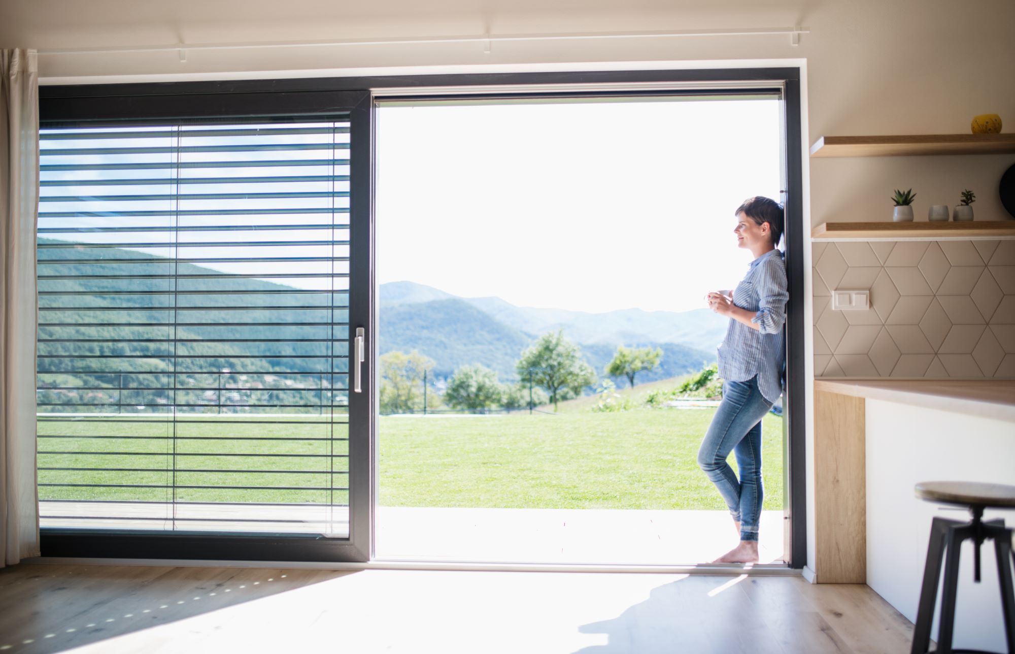 Sliding patio door